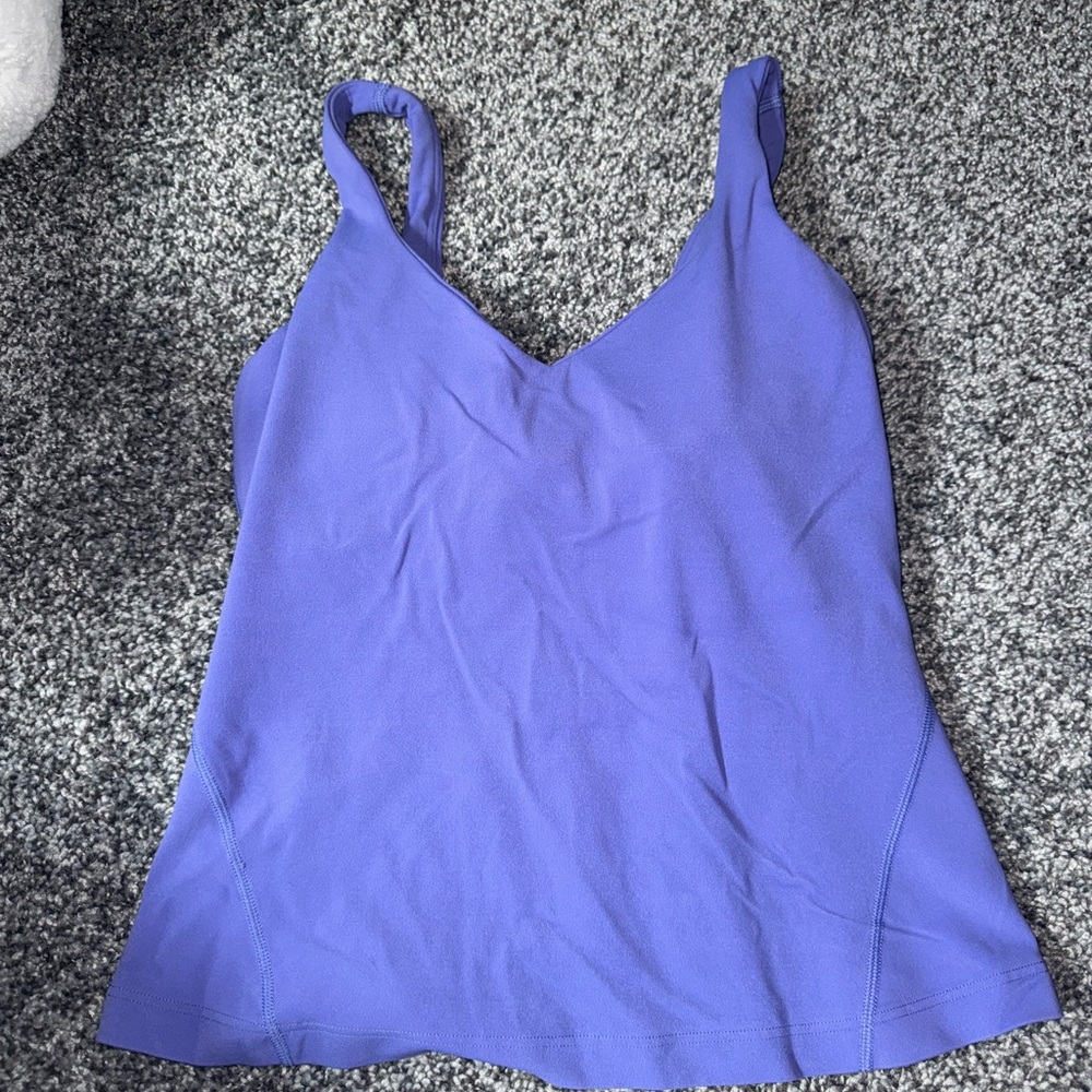 Lululemon align tank purple (4)